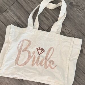Bling Bride Canvas Bag